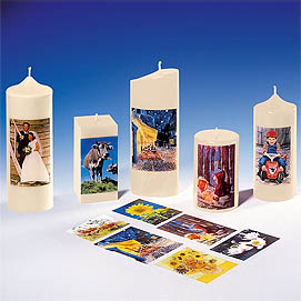 Foto-Transferpapier für Kerzen 1 Blatt